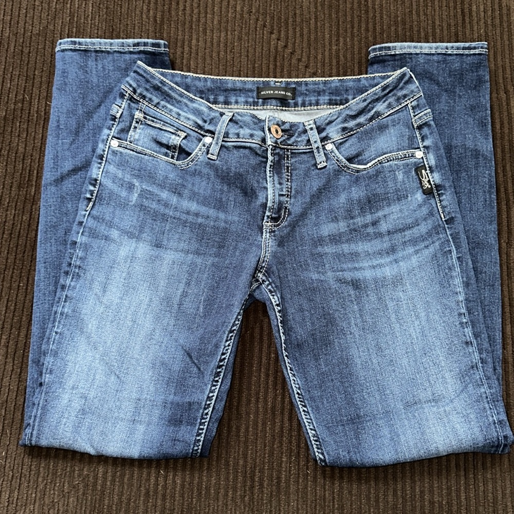 Silver Jeans Boyfriend Jean Women’s 28/29 - Picture 2 of 6